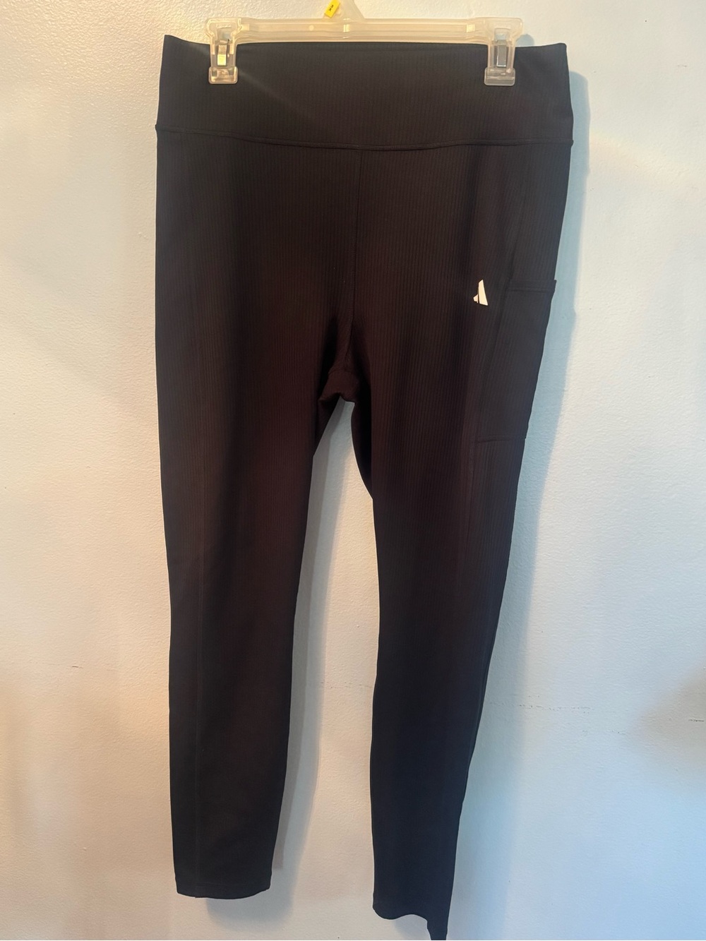 Adidas Tight Fit Ribbed Activewear Leggings Size XL